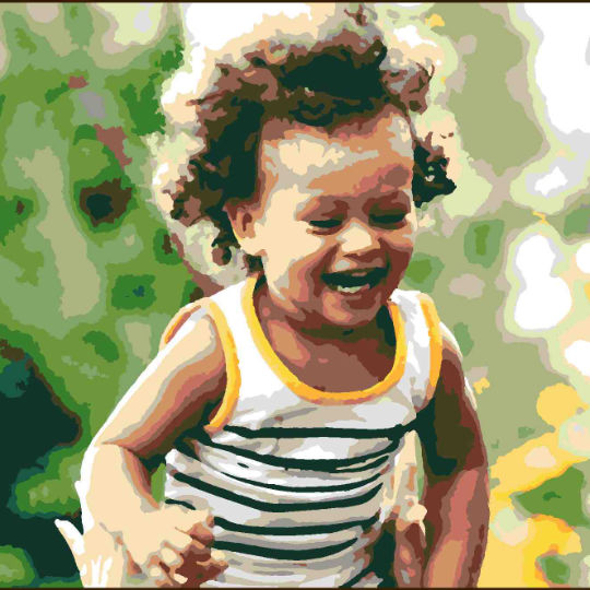 Custom Paint By Numbers - Child Painting